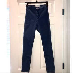 High Waisted Petite Denim Pants🦋